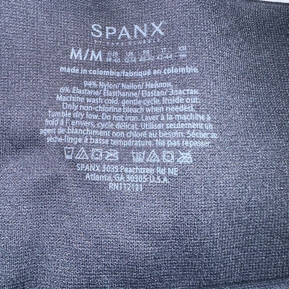 SPANX Black Camo Leggins - Picture 3 of 5